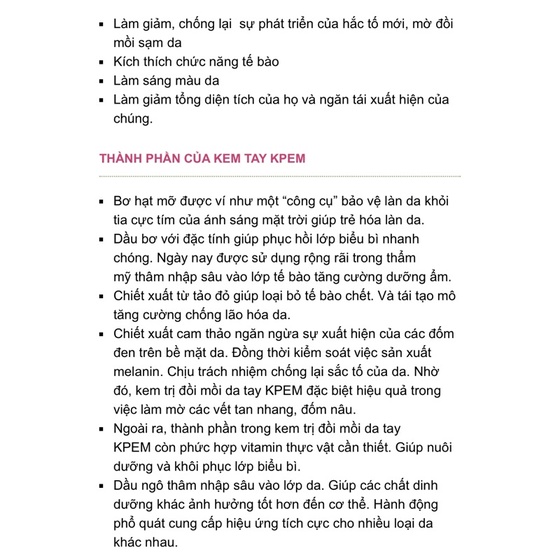 Kem tay đồi mồi kpem nga