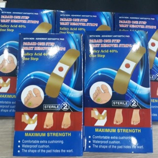 Miếng dán mụn cơm, mụn cóc (Hộp 6 miếng)