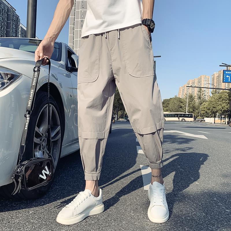 Quần ống rộng Phong Cách Hàn Quốc Năng Động Dành Cho Nam