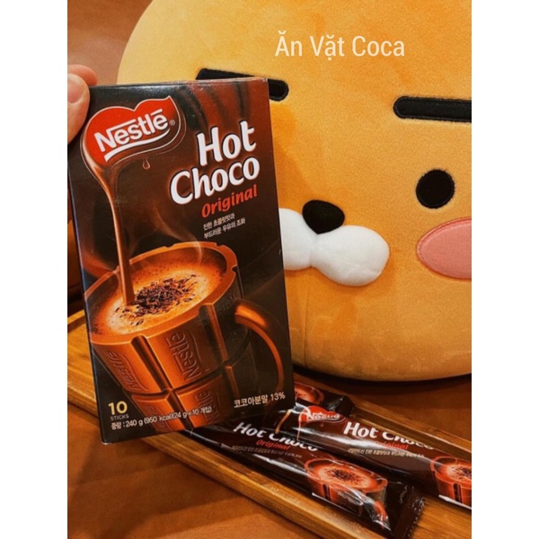 BỘT CACAO NESTLE HOT CHOCO HÀN QUỐC HỘP 240GR