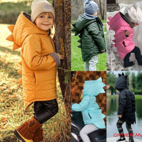 Áo Khoác Dày Có Nón Ấm Áp Cho Bé 1-7 Tuổi