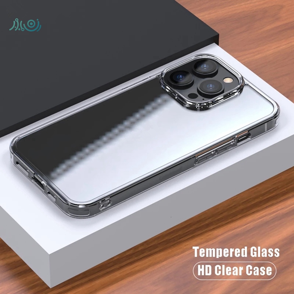 Ốp Điện Thoại Cường Lực Cứng Trong Suốt Sang Trọng Cho iPhone 11 12 13 Pro Max XS Max 13 X XR 7 8 SE 2020