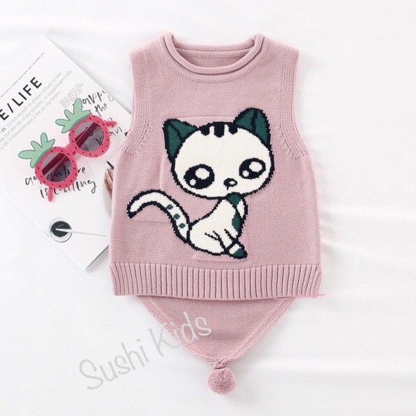 ÁO LEN GILE XẺ VẠT DÁNG DÀI