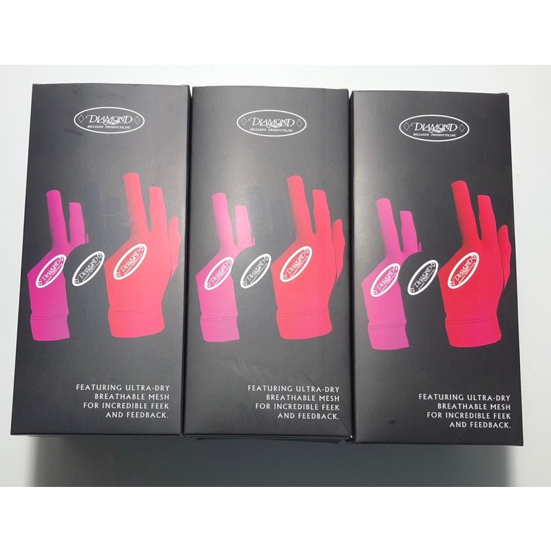 Găng Tay Bida DIAMOND Hở Ngón Nhập Khẩu