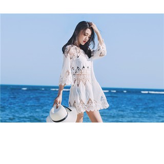 Áo lưới mặc bikini đi biển, đi chơi_05