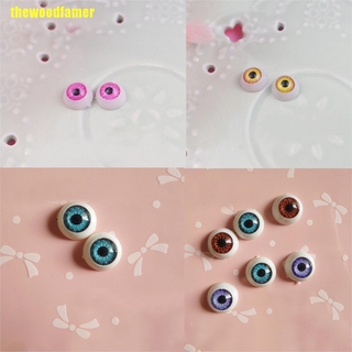 1 Cặp Mắt Nhựa 12mm Cho Búp Bê