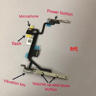 Đèn flash Và Nút Nguồn Cho iphone7 7plus 8 8plus
