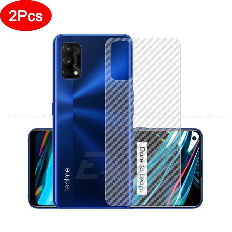 2 cái lô hàng sẵn sàng Dán Lưng Điện Thoại Cacbon Chống Vân Tay Realme GT Neo2 9 8 8i 9i 7 Pro Pro + Narzo 20 7i C2 C3 C11 C12 C15 C17 6 Pro 5 5i 6i 6i 3 XT 2021 C20 C20A C25 C25s C21 C21Y C25Y C31 C35 50i 50A
