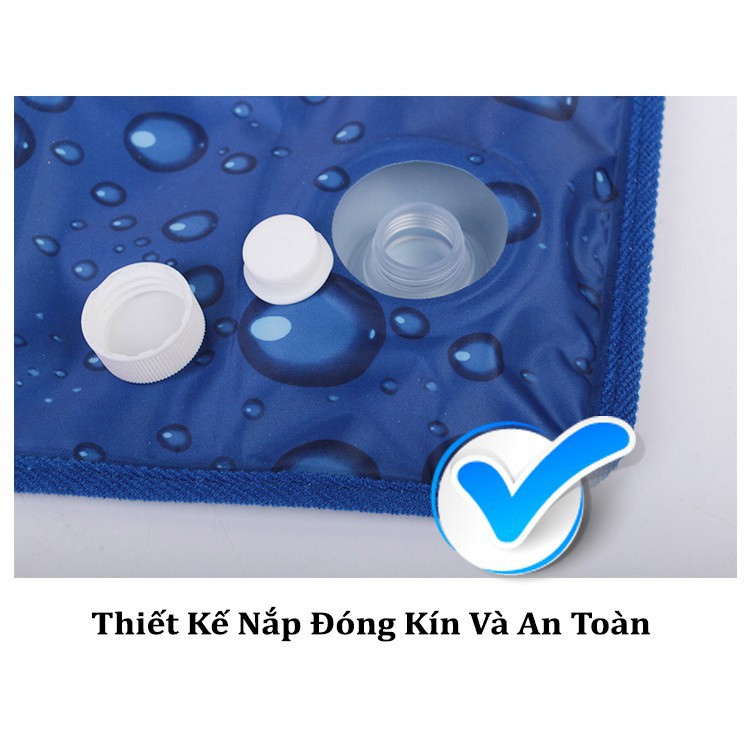 [BH 1 ĐỔI 1] Đệm Nước Mát, Nệm Nước Mát Gia Đình Cao Cấp Vải Thoáng Khí Chống Nước Tạo cảm giác êm dịu và giấc ngủ sâu
