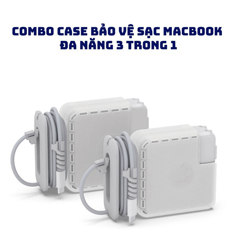 (Freeship từ 50k) case  bảo vệ sạc Macbook .