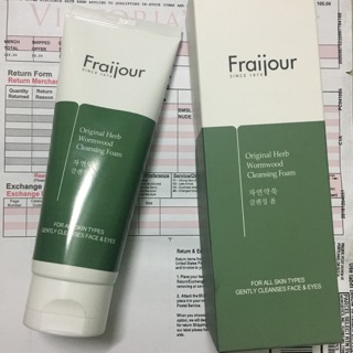 Sữa rửa mặt thảo mộc Fraijour Original Herb Wormwood cleansing foam