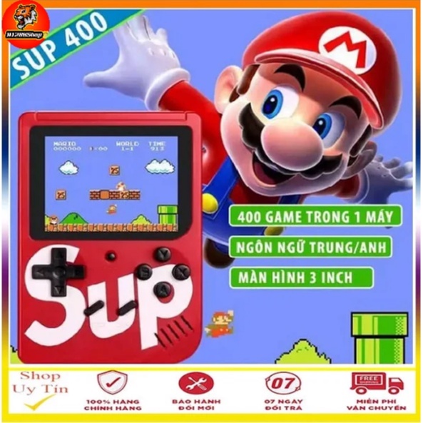 Máy Chơi Game Cầm Tay SUP400 FullBox Mới Chính Hãng Hai Người Chơi