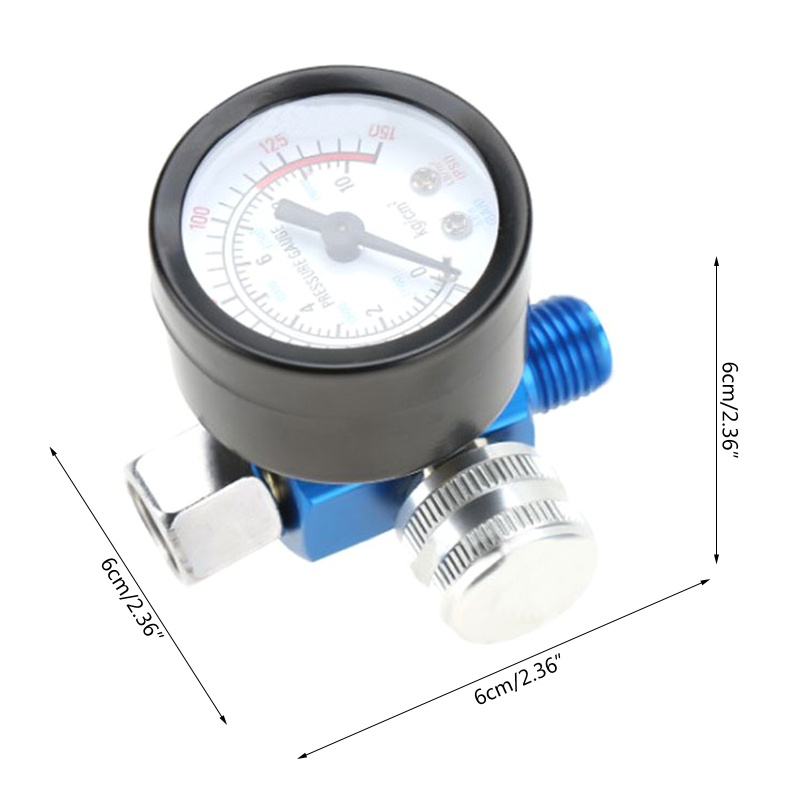 Đồng Hồ Đo Áp Suất Không Khí 1 / 4in 0-150 PSI