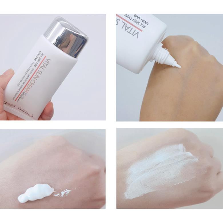 Kem chống nắng bảo vệ da Holikey Vita Sun Cream W/OTYPE SPF50/PA++++ Hàn Quốc 70ml | BigBuy360 - bigbuy360.vn