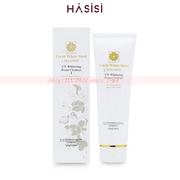 Sữa rửa mặt TENAMYD UV Whitening Foam Cleanser I và II 120ml