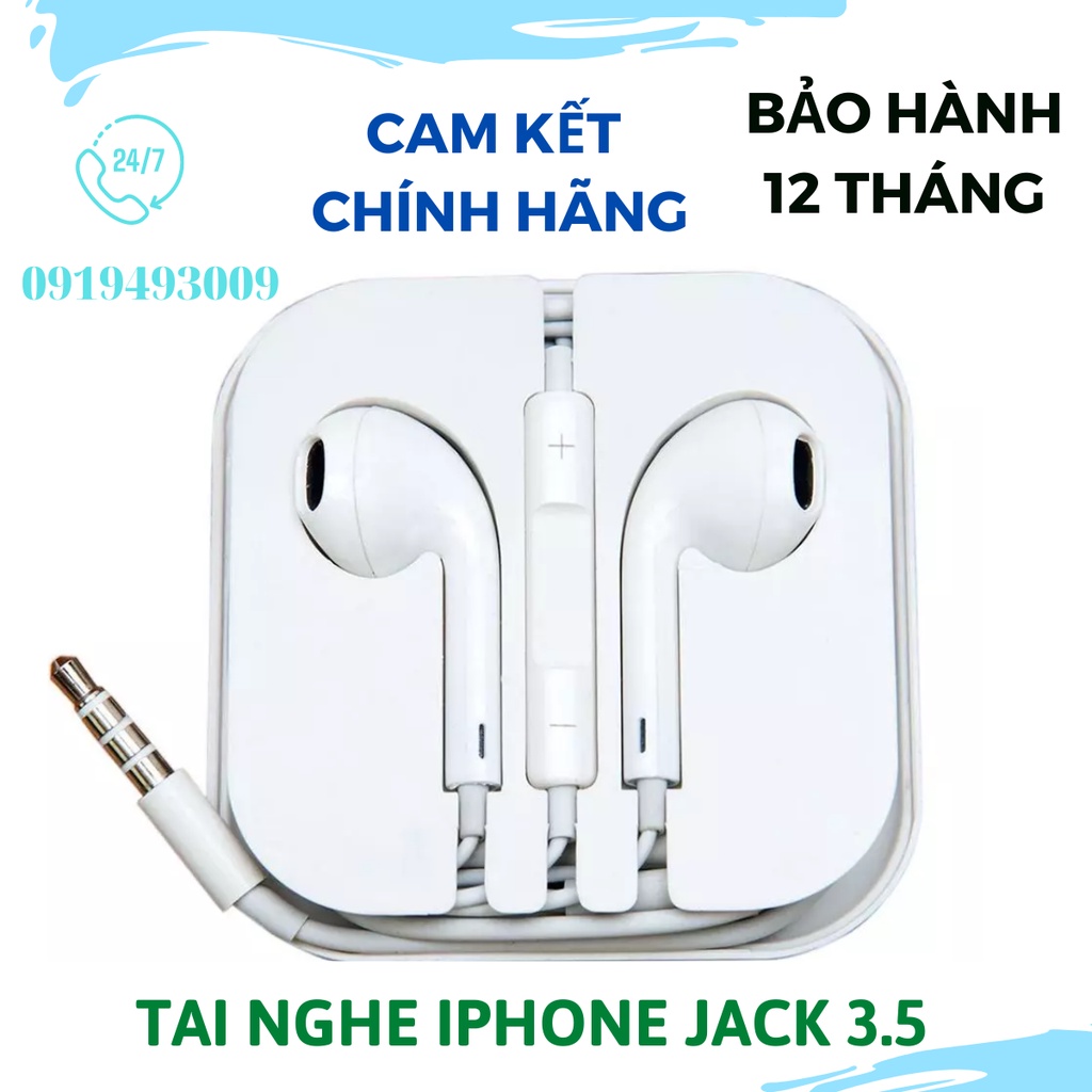 TAI NGHE IP 6 6S CHÍNH HÃNG cam kết chất lượng kết nối cực nhanh CHÍNH HÃNG BH 1 NĂM