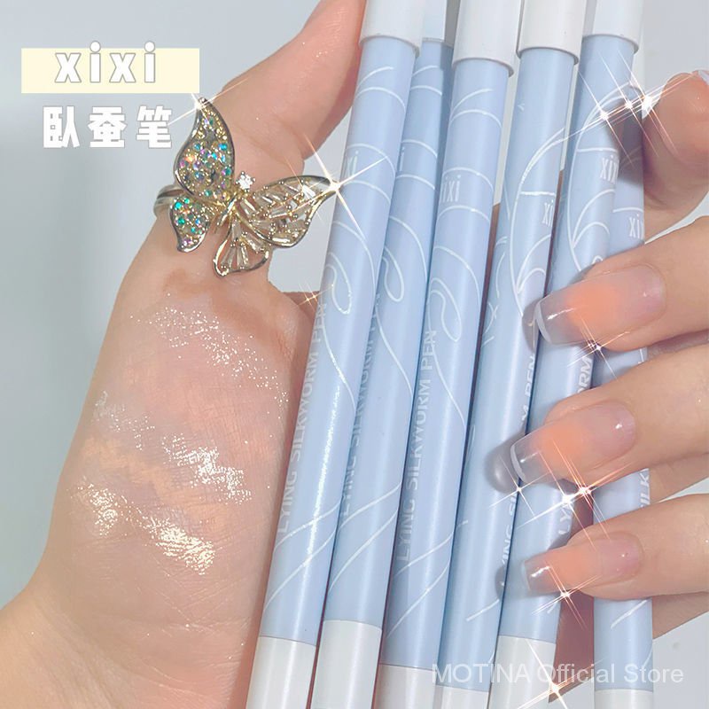 XIXI 【xi】 Bút kẻ mắt tơ tằm bắt sáng làm sáng đường kẻ mắt to tự nhiên cho học sinh | BigBuy360 - bigbuy360.vn