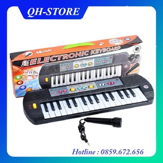 [⚡Xả Kho⚡]  Đàn Piano Cho Bé MQ-3268 Phiên Bản Nâng Cấp Kèm Mic
