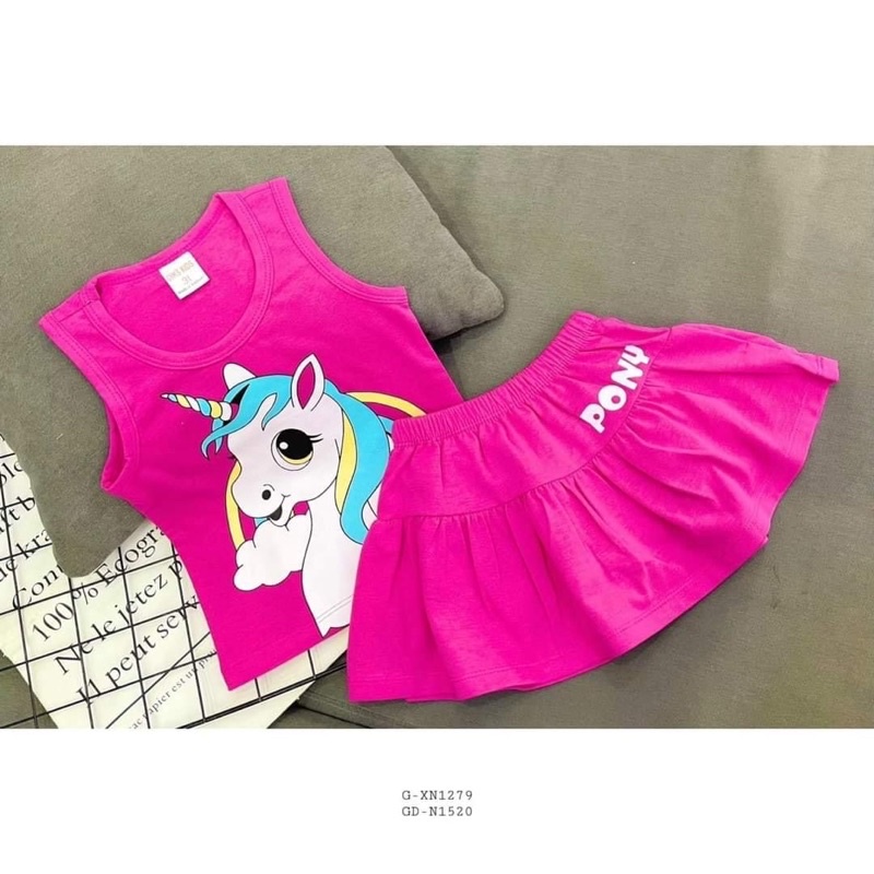 Set váy bé gái, bộ váy bé gái size đại