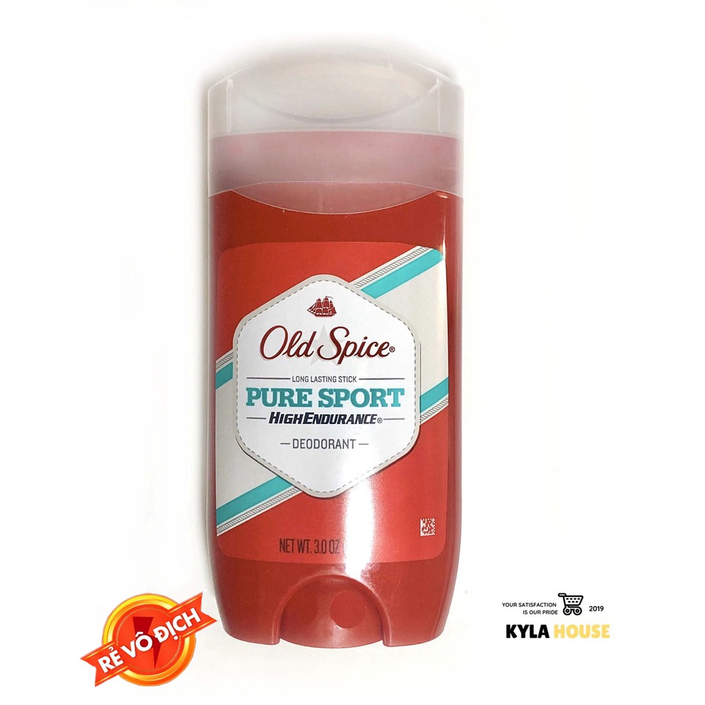 [FREESHIP - HÀNG USA] - Lăn Sáp Khử Mùi Nam Nữ Old Spice Pure Sport - Fresh - Original 85g Mỹ - [USA]