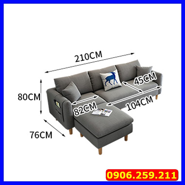 Ghế sofa phòng khách hiện đại - Ghế sofa chữ L cao cấp