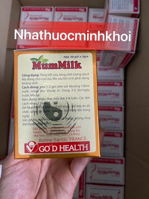 CỐM LỢI SỮA MUMMILK (20 gói)