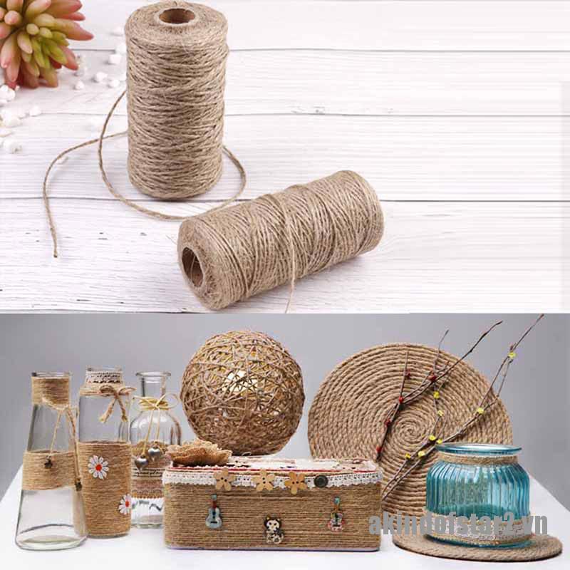 Set 2m dây thừng  2mm dùng trang trí handmade