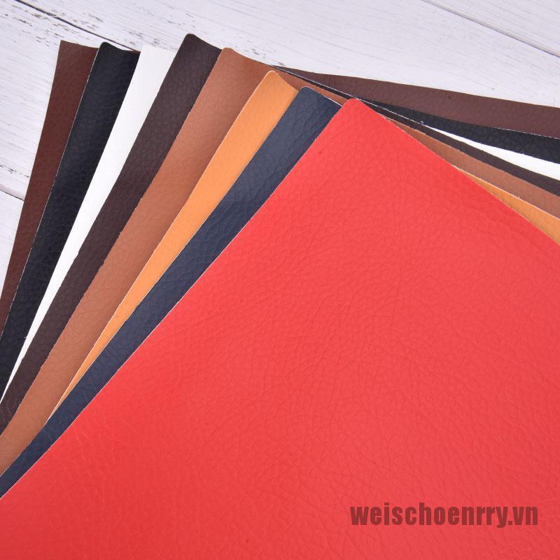 Wei Miếng Da Dán Trang Trí Ghế Sofa Tự Dính Không Ủi Kích Thước Lớn 25x30cm