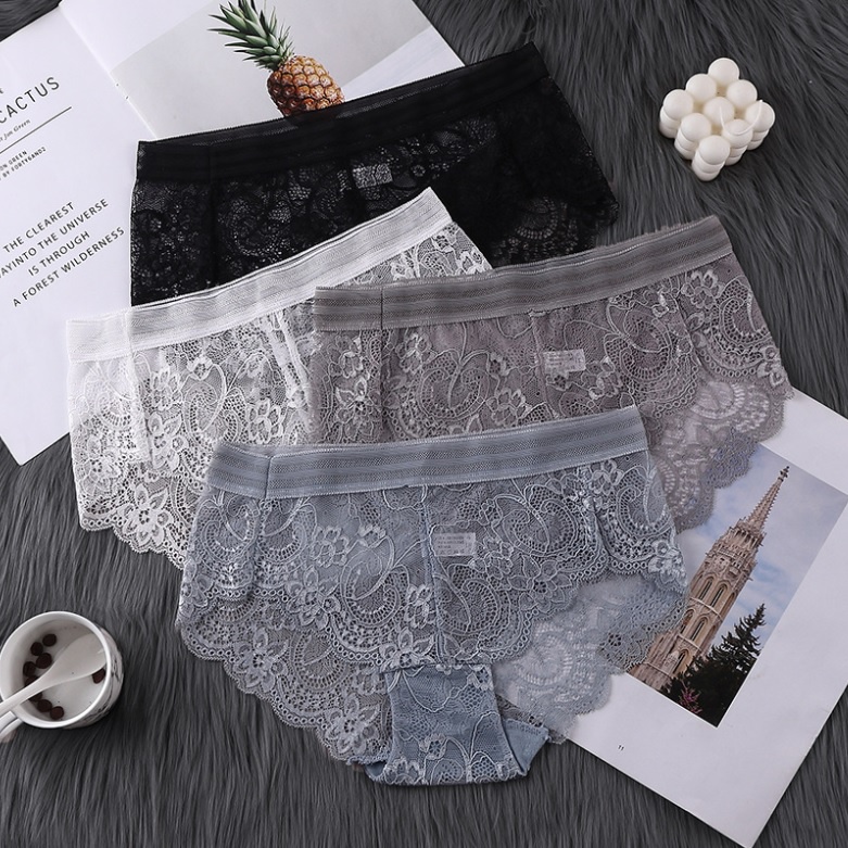 Quần lót nữ sexy ren dây kiểu trẻ trung, thoải mái, thoát mát  Anna Shop