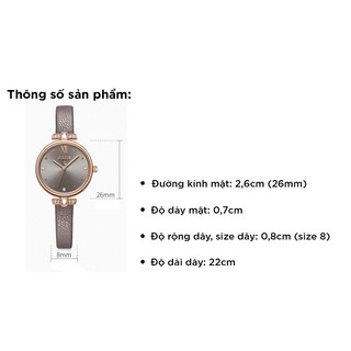 Đồng Hồ Nữ Julius JA-1204