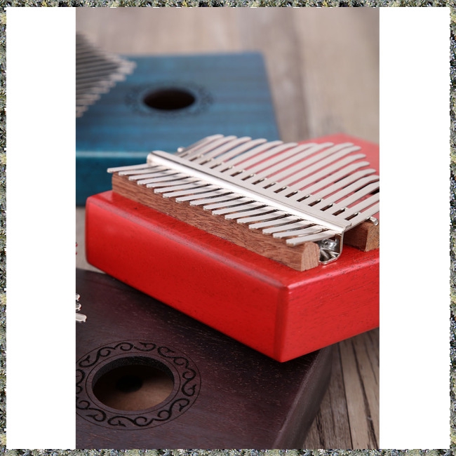 17 Key Kalimba Thumb Piano Kids Adults Body Music Finger Percussion Keyboard
