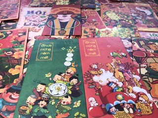 Combo 100 bao lì xì thuần Việt