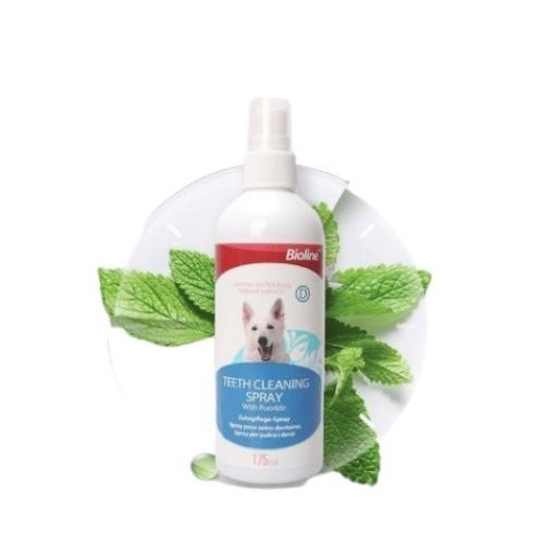 Xịt thơm miệng Bioline ngừa sâu răng viêm nứu cho chó 175ml