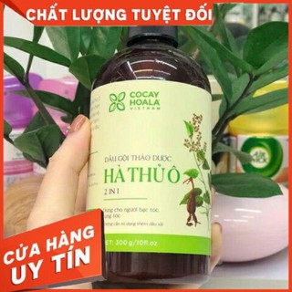 [CHÍNH HÃNG] DẦU GỘI  HÀ THỦ Ô 300ML_ KÍCH THÍCH MỌC TÓC _ NGĂN RỤNG TÓC _ GIẢM RỤNG TÓC_GỘI XẢ 2 TRONG 1