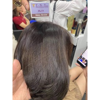 Màu nhuộm Phủ Bạc TNT plus 100ml Baber shop cho salon tóc sử dụng