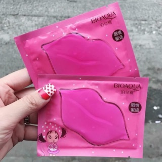 Combo 10 miếng mặt nạ môi BIOAQUA - hồng môi và giảm thâm
