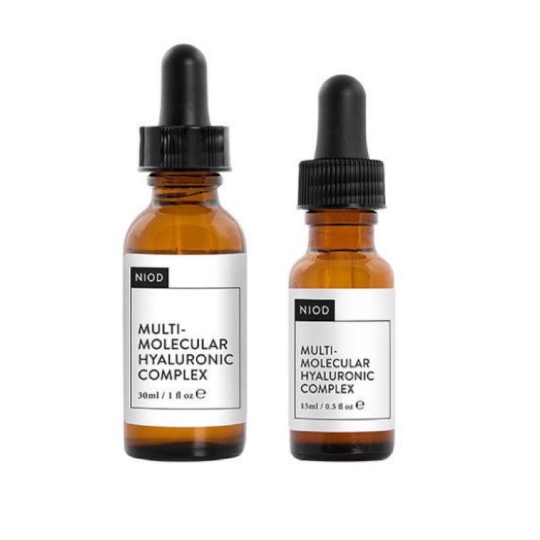 Tinh chất dưỡng ẩm sâu, dưỡng da căng mọng và chống lão hoá Niod Multi Molecular Hyaluronic Acid Complex