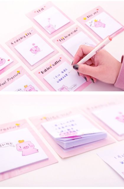 Tổng Hợp Giấy ghi chú note hoạt hình đáng yêu