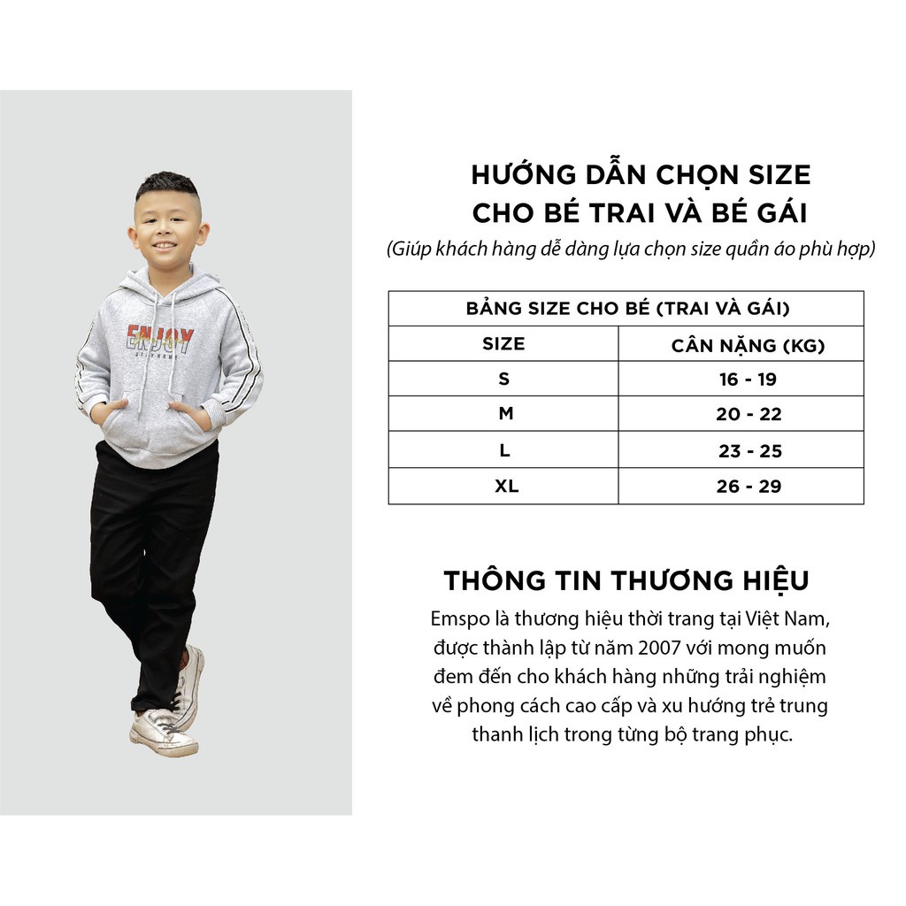 Áo thun cho bé Emspo họa tiết đồng hồ ATL0420