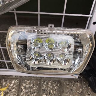 Đèn led xe dream nguyên bộ như hình có cả pha đèn