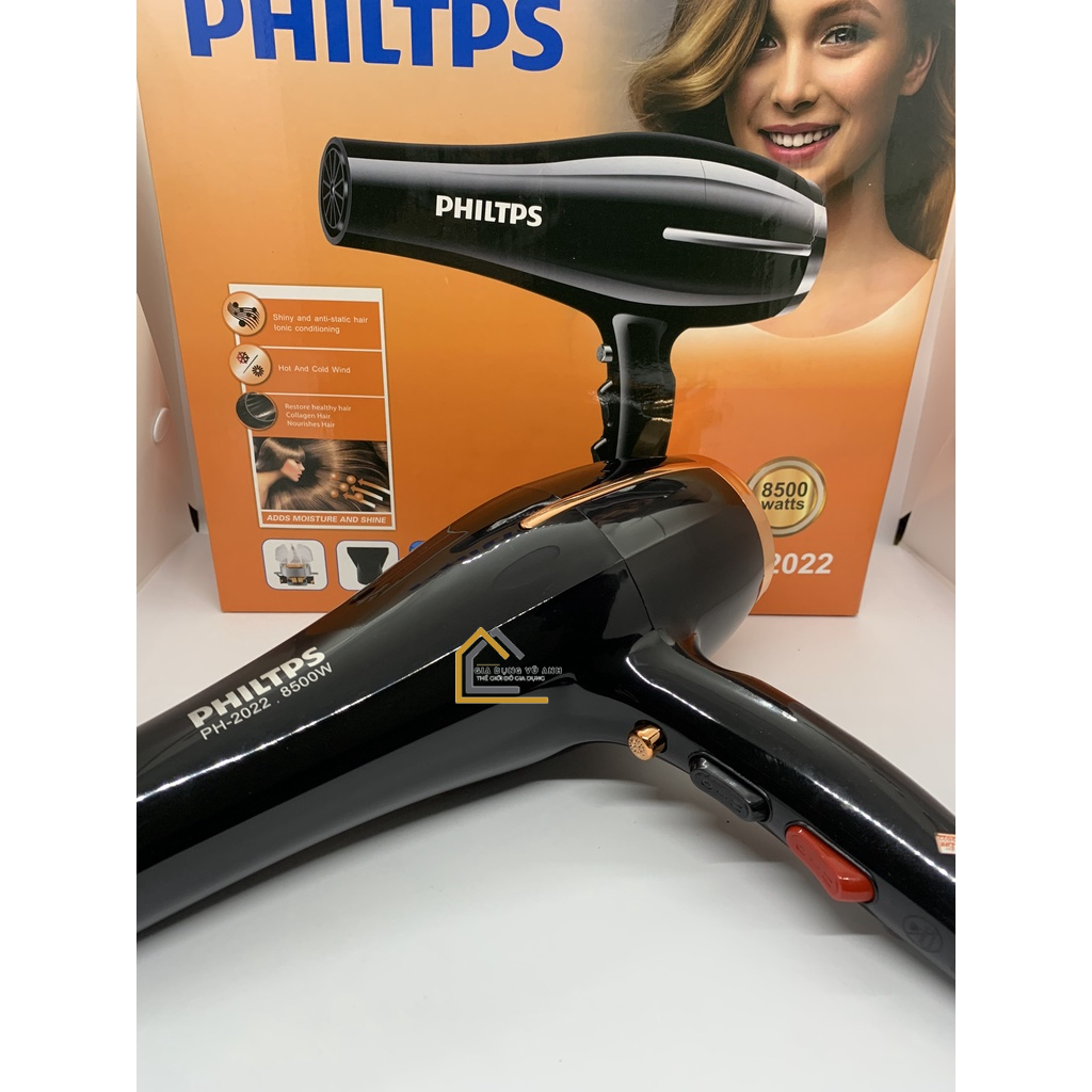 Máy sấy tóc , máy sấy tóc công suất lớn 2 chiều nóng lạnh PHILTPS 2022 8500W tặng kèm đầu thổi bảo hành 6 tháng
