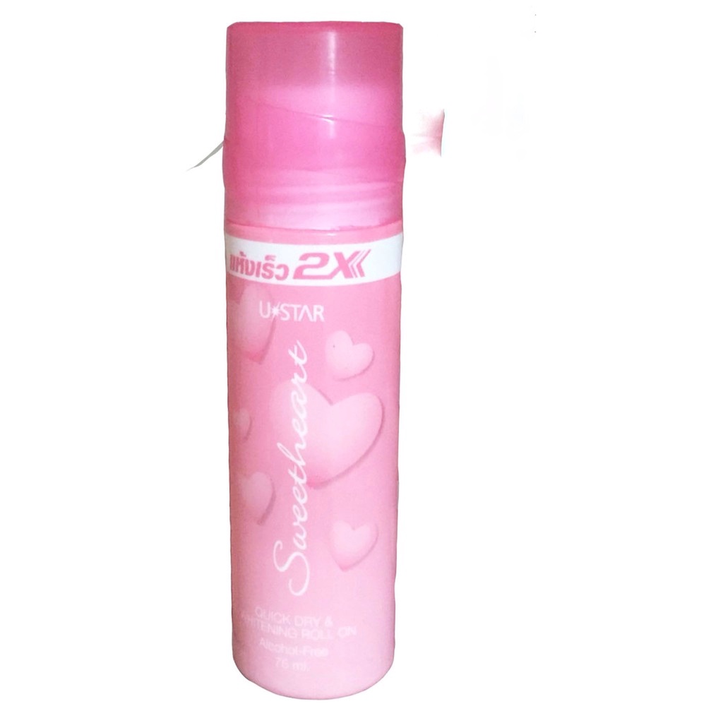 Lăn nách khử mùi nam, nữ đều dùng được Ustar 2x Thái Lan 75ml