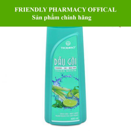 DẦU GỘI CHANH - SẢ - BẠC HÀ THORAKAO – Hỗ trợ giúp tóc chắc khỏe (Chai 200ml)