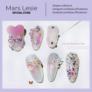 Phụ Kiện Nail Charm Đá Hình Nơ, Gấu, Bướm Seuqin Xà Cừ  - HOT TREND 2020 - TRANG TRÍ SƠN MÓNG TAY CHÂN - LESIE STORE