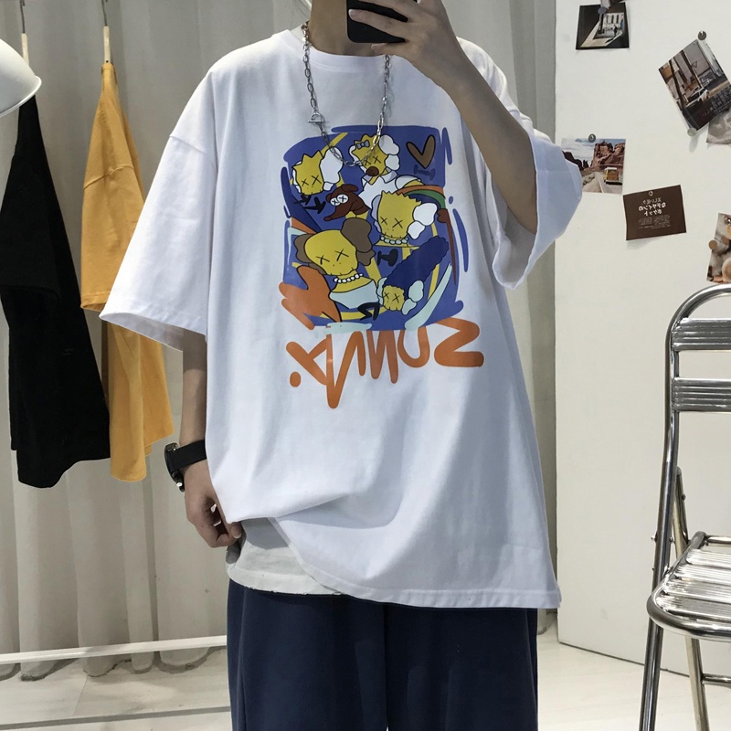 Áo Thun Tay Ngắn Thời Trang Cho Nam Size M-5XL