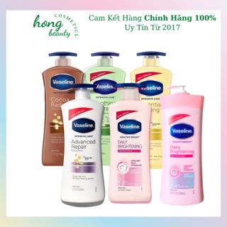 Sữa dưỡng thể Vaseline Healthy Bright Daily Brightening Even Tone Lotion 725ml