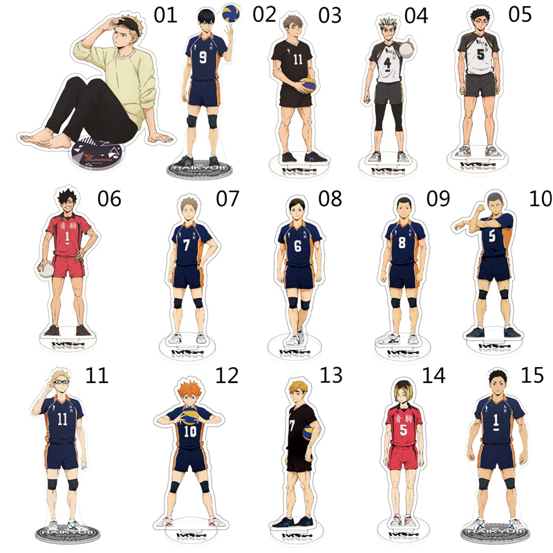 Mô hình Haikyuu Anime Haikyuu dùng trang trí sống động