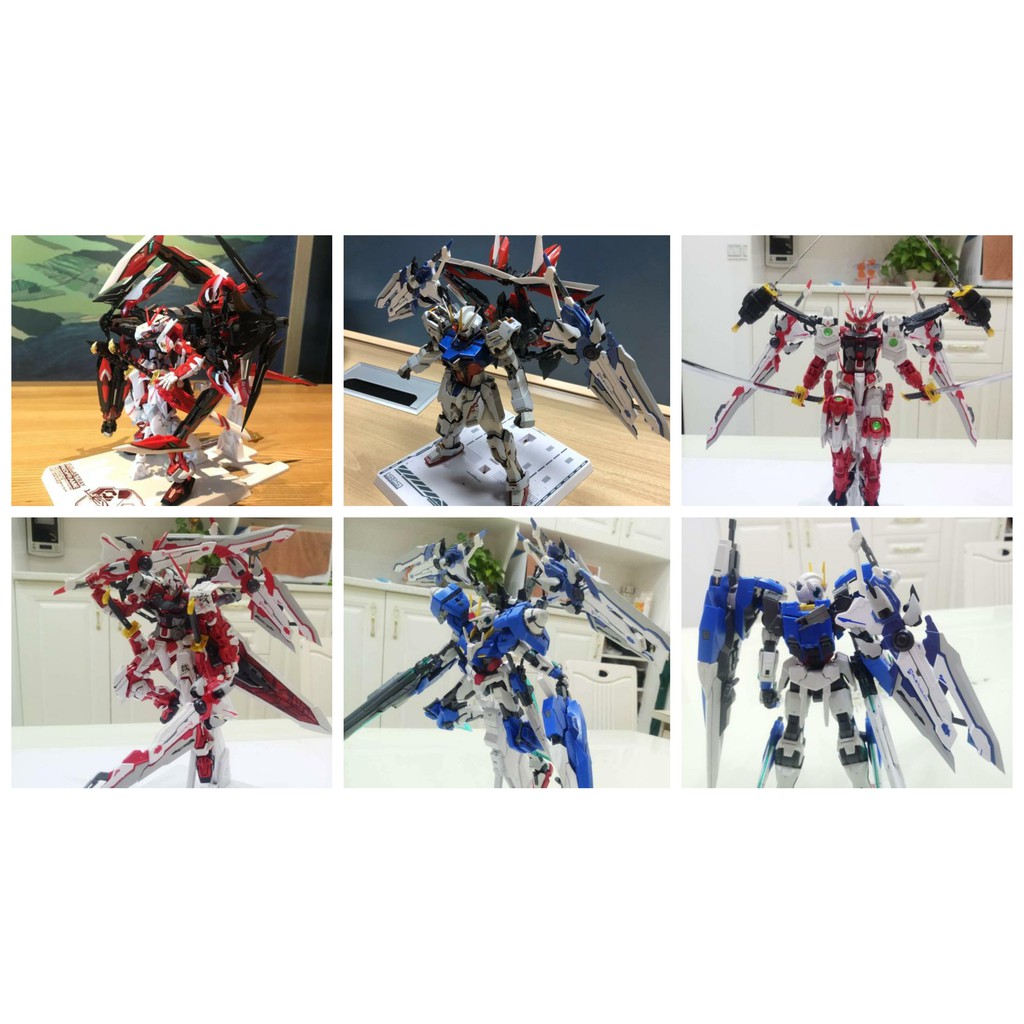 Mô hình gunpla Custom Weapon Sword Back pack cho MG MB series Astray sengoku strike 00 raiser