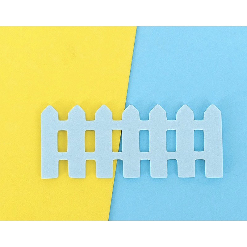 5 set 10 rào xốp trang trí bánh