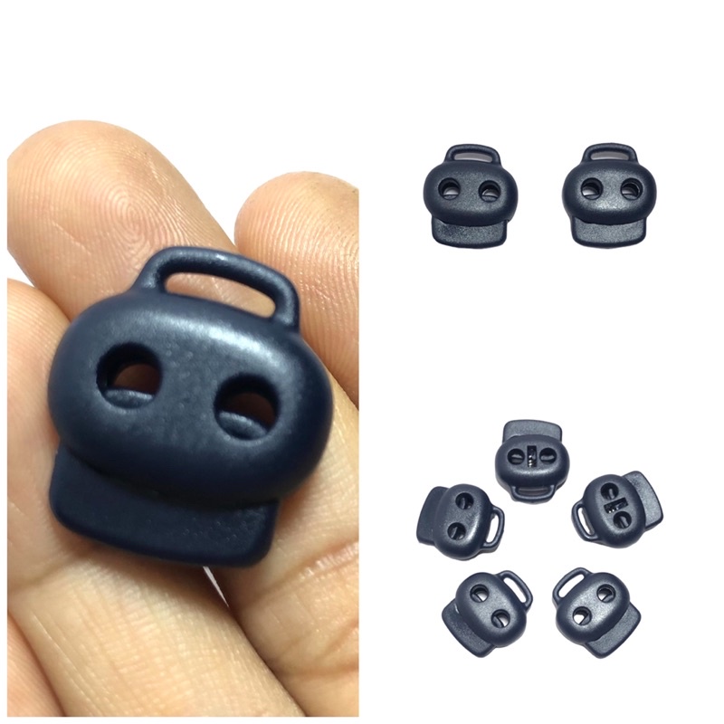 5 cái - Nút nhựa chặn dây balo, túi rút, quần thể thao, áo khoác, giày....